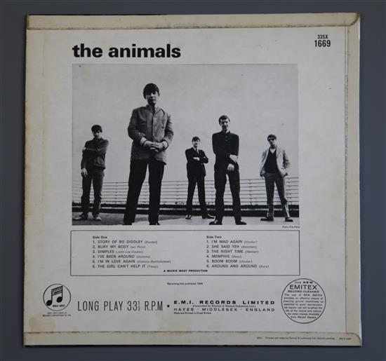 The Animals: Self Titled, 335X 1669, EX - VG+